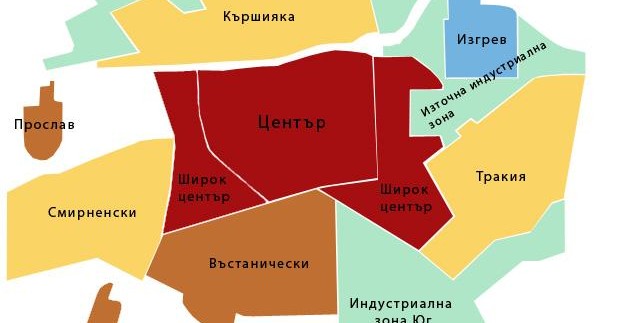 Plovdiv map