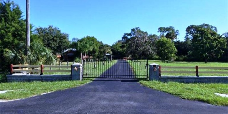 Fort Denaud Road Entry Gate